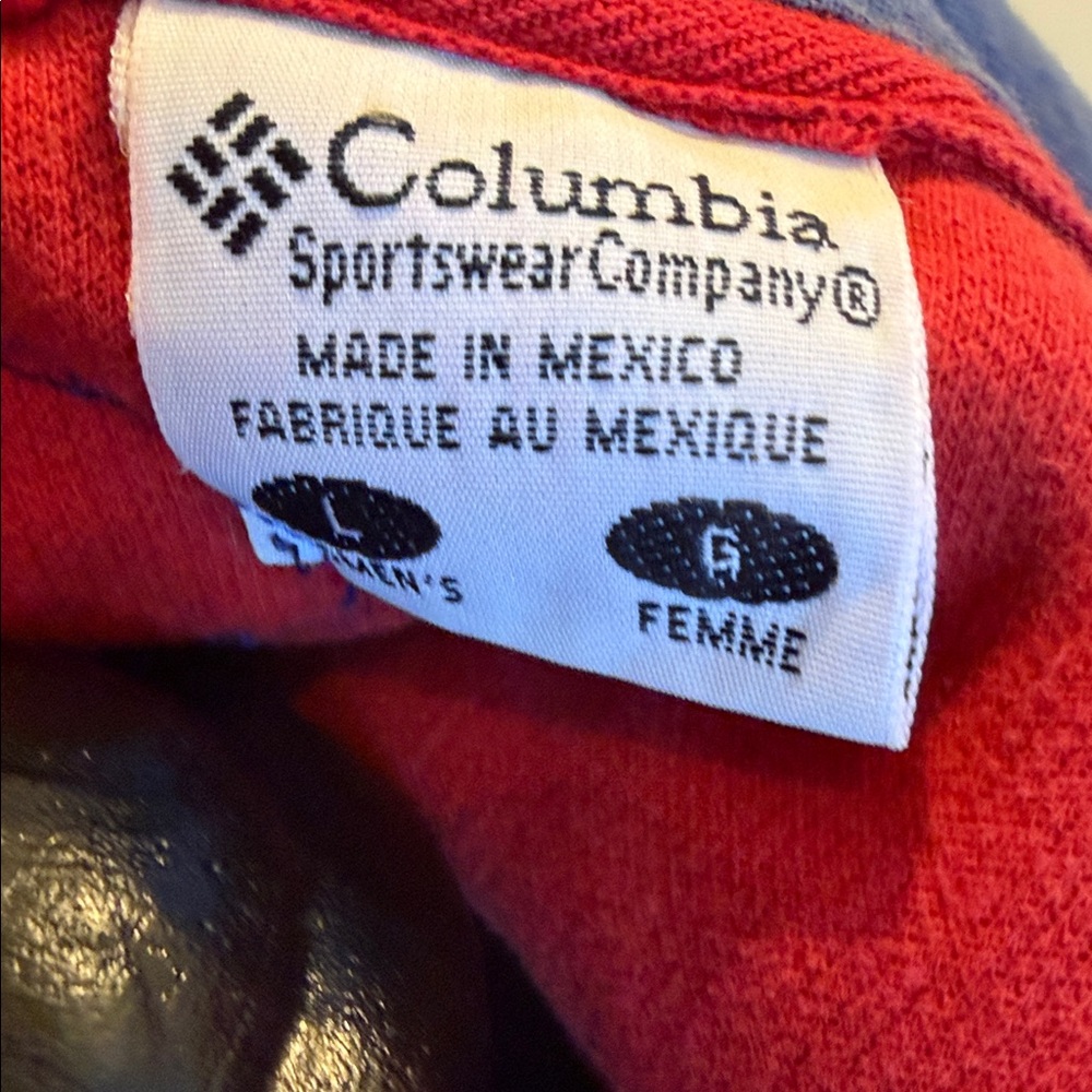 Columbia Hoodie Handcrafted Patchwork - image 12